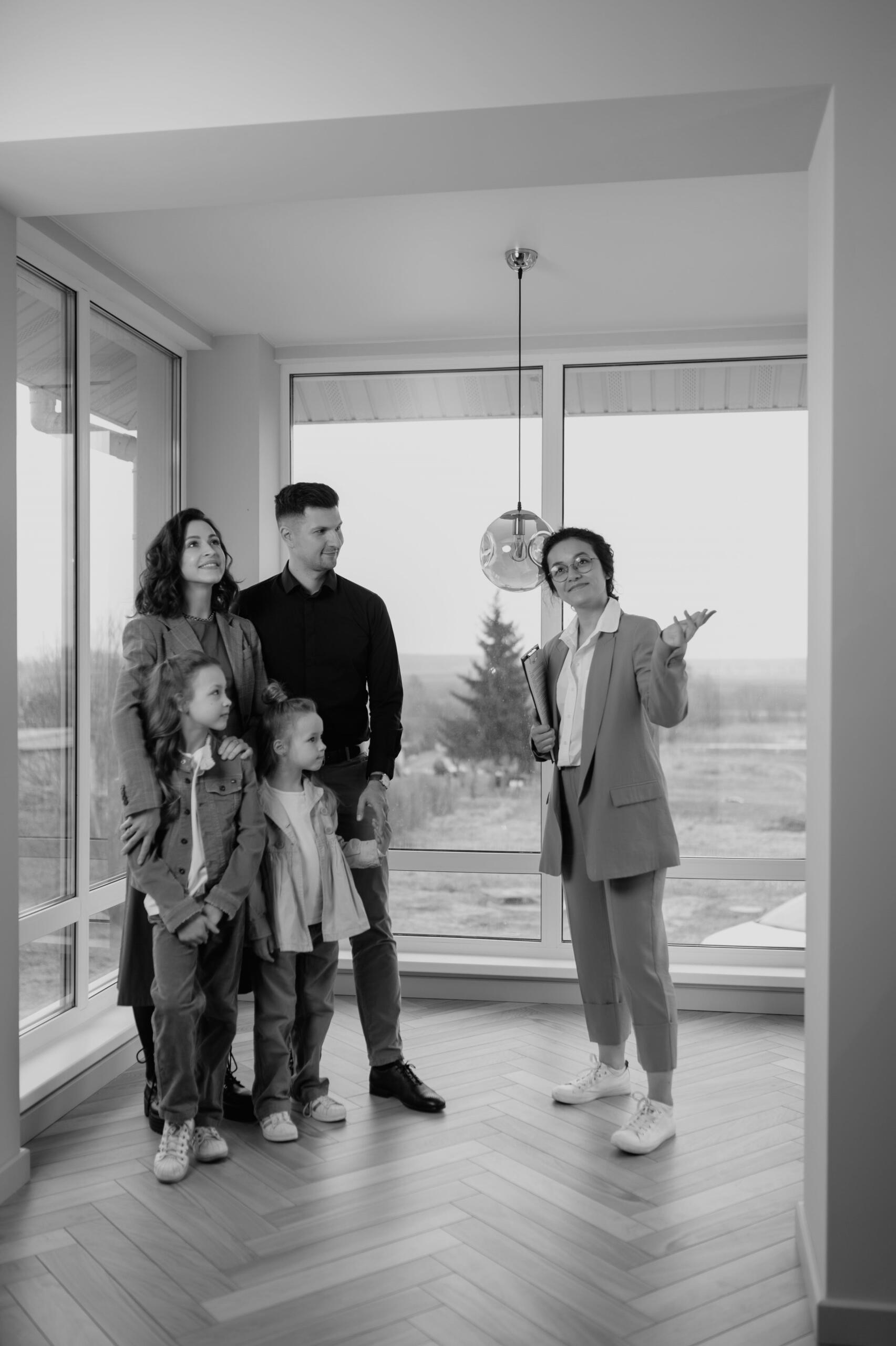 Family together with a Family Office representative